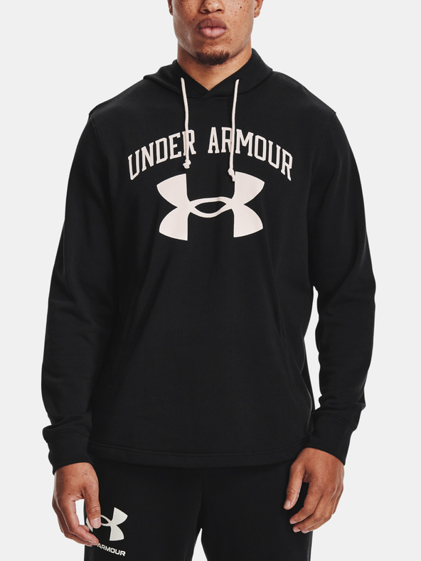 Under Armour Pánská mikina Under Armour RIVAL TERRY BIG LOGO HD