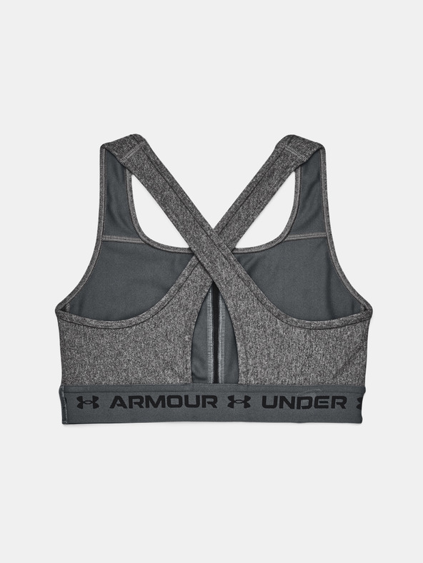 Under Armour Dámská podprsenka Under Armour Crossback Mid Heather Bra