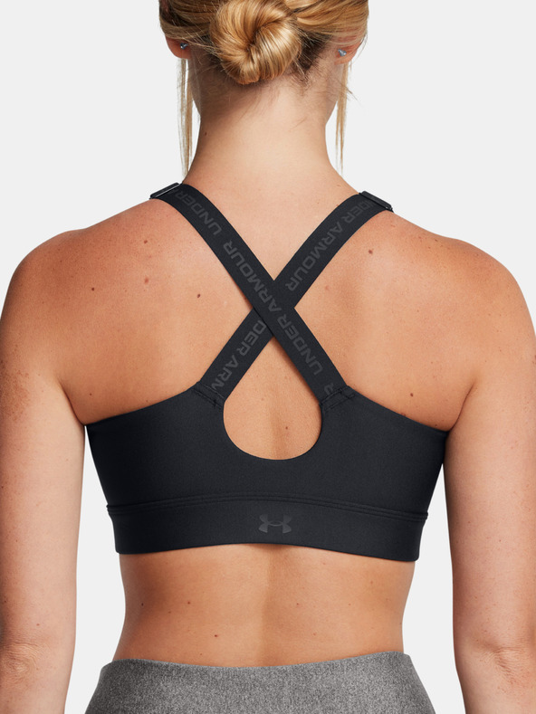 Under Armour Dámská podprsenka Under Armour UA Infinity High Zip 2.0 Bra-BLK