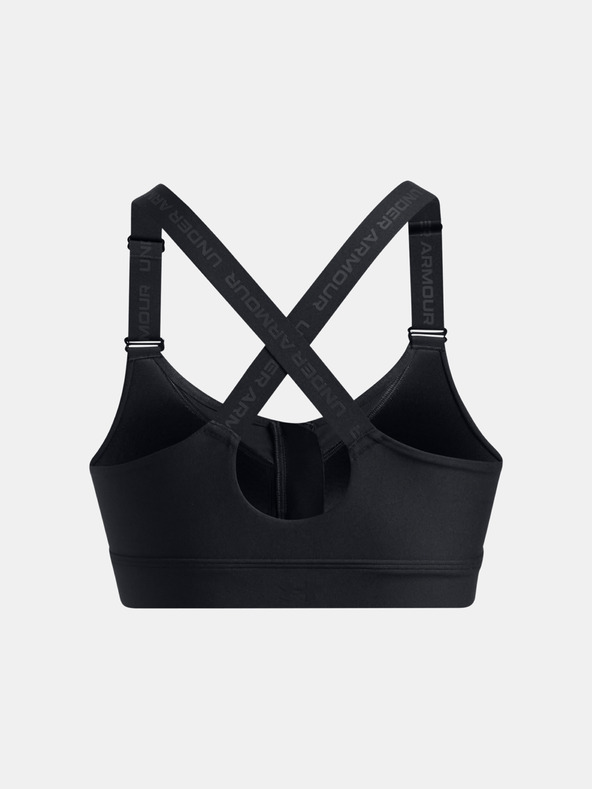 Under Armour Dámská podprsenka Under Armour UA Infinity High Zip 2.0 Bra-BLK