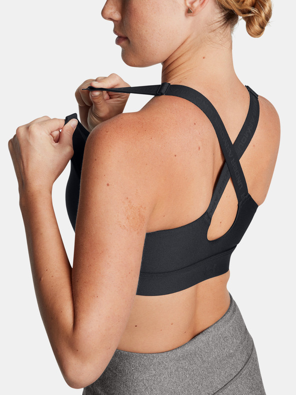 Under Armour Dámská podprsenka Under Armour UA Infinity High Zip 2.0 Bra-BLK