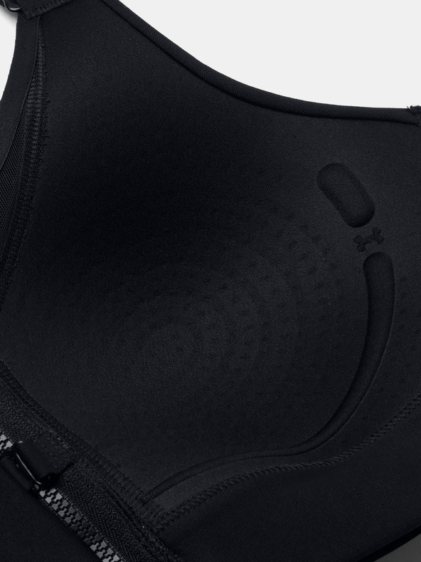 Under Armour Dámská podprsenka Under Armour UA Infinity High Zip 2.0 Bra-BLK