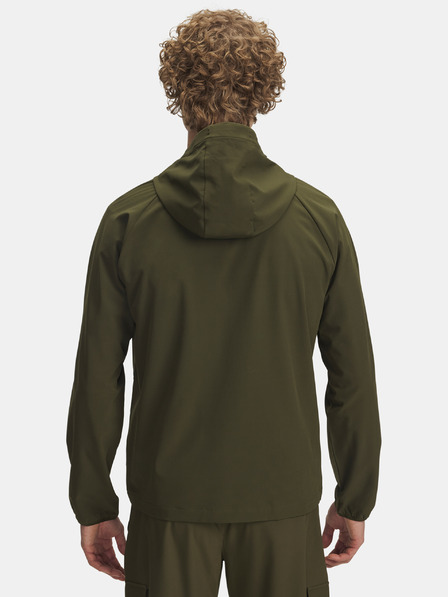 Under Armour Pánská bunda Under Armour UA Vibe Woven Jacket-GRN