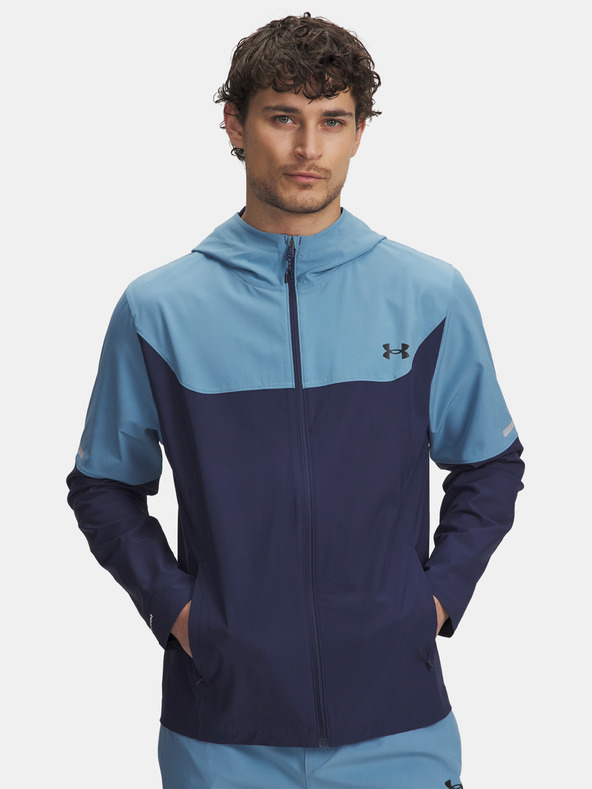 Under Armour Pánská bunda Under Armour UA Tech Utility Woven Jckt-BLU