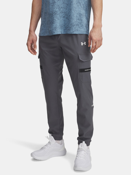 Under Armour Pánské sportovní kalhoty Under Armour UA Tech Utility Woven Pant-GRY