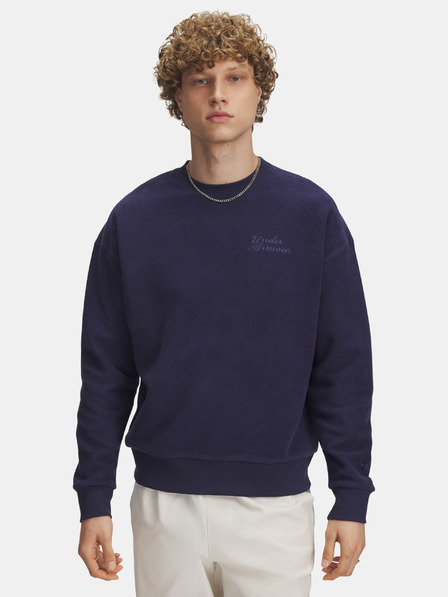 Under Armour Pánská mikina Under Armour UA Icon Rev Terry Crew-BLU