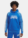 Under Armour Pánská mikina Under Armour UA Rival Flc CB Hood-BLU