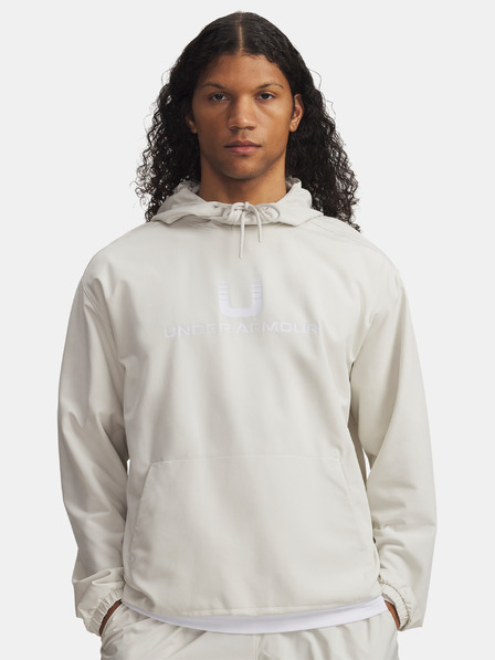 Under Armour Pánská mikina Under Armour UA Unstoppable Wvn Hoodie-WHT