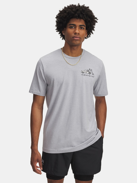 Under Armour Pánské tričko Under Armour UA 60/40S BODY SHOP SS-GRY