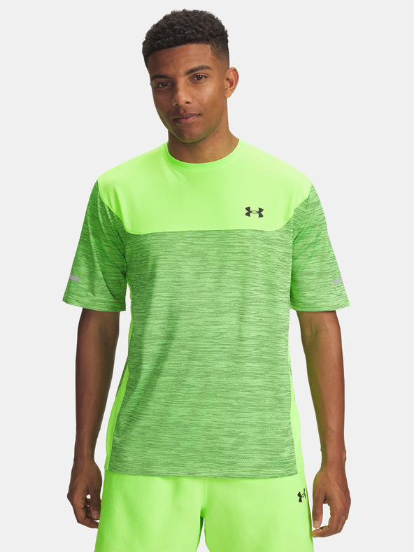 Under Armour Pánské tričko Under Armour UA Tech Utility SS-GRN