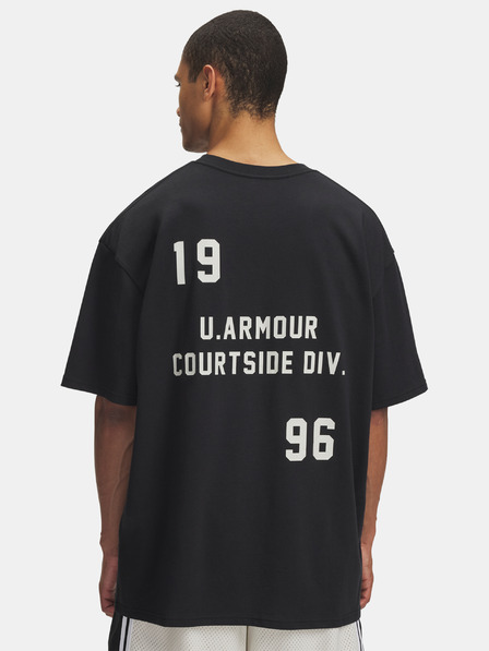 Under Armour Pánské tričko Under Armour UA M HWT OS Hoops Courtside-BLK