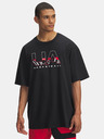 Under Armour Pánské tričko Under Armour UA M HWT Hoops Branded SS-BLK