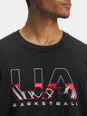Under Armour Pánské tričko Under Armour UA M HWT Hoops Branded SS-BLK
