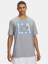 Under Armour Pánské tričko Under Armour UA COLLEGE CREST LOGO SS-GRY