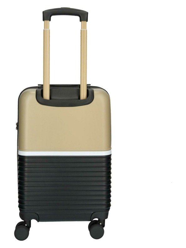 Enrico Benetti Cestovní kufr Enrico Benetti Princetown S Black/Camel