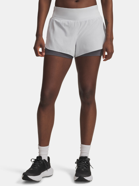 Under Armour Dámské kraťasy Under Armour UA Launch Pro 3in 2in1 Shorts-GRY