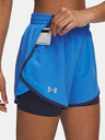 Under Armour Dámské kraťasy Under Armour UA Fly By 2-in-1 Shorts-BLU