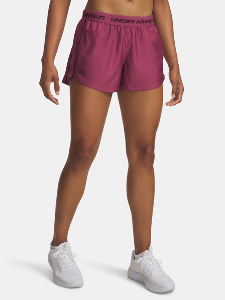 Under Armour Dámské kraťasy Under Armour Tech Play Up Shorts-RED