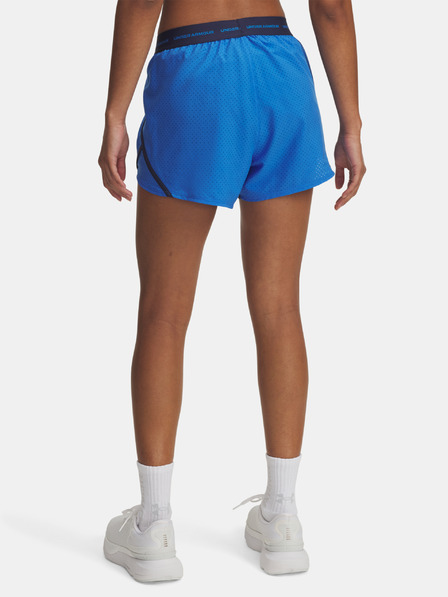 Under Armour Dámské kraťasy Under Armour UA Fly By 3'' Novelty Short-BLU