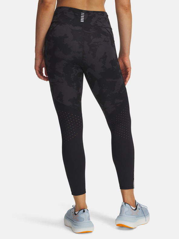 Under Armour Dámské legíny Under Armour UA Launch Ankle Print Tights-BLK