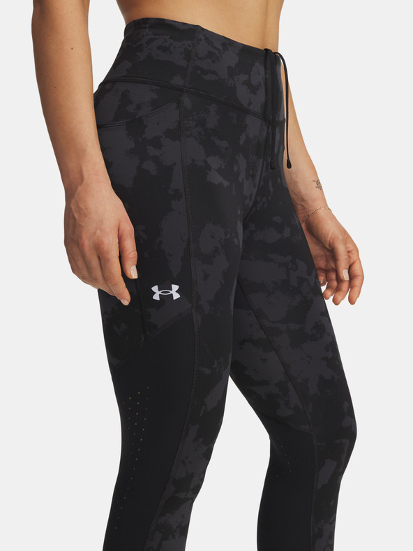 Under Armour Dámské legíny Under Armour UA Launch Ankle Print Tights-BLK