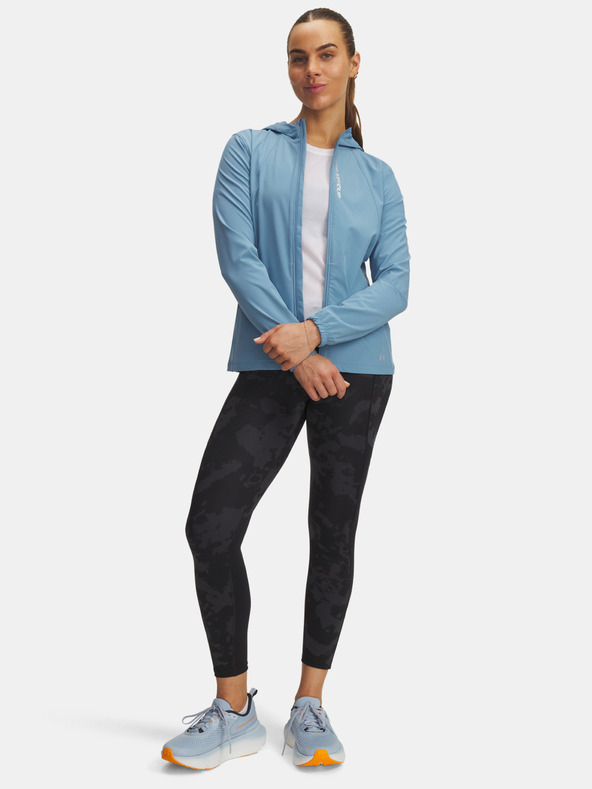 Under Armour Dámské legíny Under Armour UA Launch Ankle Print Tights-BLK