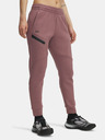 Under Armour Dámské tepláky Under Armour Unstoppable Flc Jogger-BRN