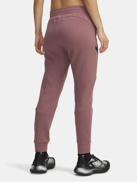Under Armour Dámské tepláky Under Armour Unstoppable Flc Jogger-BRN