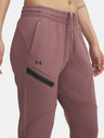 Under Armour Dámské tepláky Under Armour Unstoppable Flc Jogger-BRN