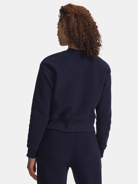 Under Armour Dámská mikina Under Armour Icon Terry Varsity Crew-BLU
