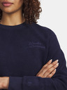 Under Armour Dámská mikina Under Armour Icon Terry Varsity Crew-BLU