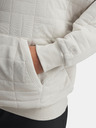 Under Armour Dámská mikina Under Armour Unstoppable Flc Txtr Hoodie-WHT