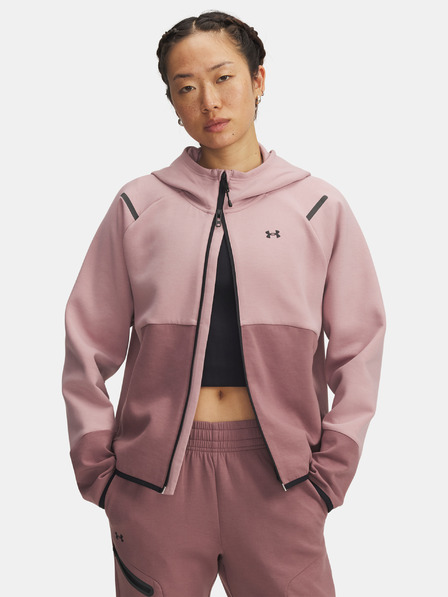 Under Armour Dámská mikina Under Armour Unstoppable Fleece FZ-PNK