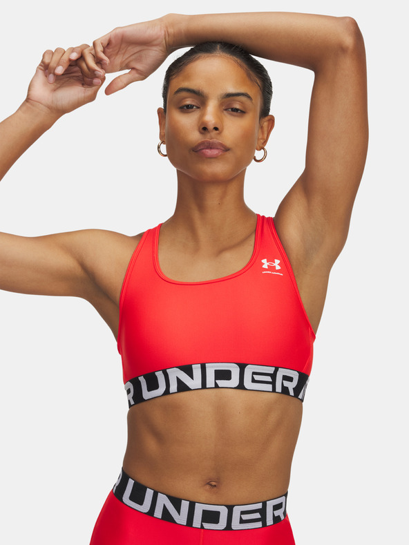 Under Armour Dámská podprsenka Under Armour UA HG Mid Branded-RED