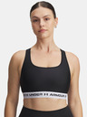 Under Armour Dámská podprsenka Under Armour Crossback Mid Bra-BLK