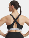 Under Armour Dámská podprsenka Under Armour Crossback Mid Bra-BLK