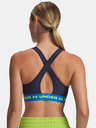 Under Armour Dámská podprsenka Under Armour Crossback Mid Bra-BLU