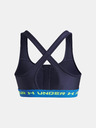 Under Armour Dámská podprsenka Under Armour Crossback Mid Bra-BLU