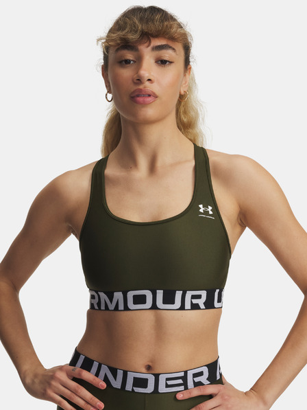 Under Armour Dámská podprsenka Under Armour UA HG Mid Branded-GRN