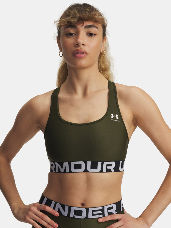 Under Armour Dámská podprsenka Under Armour UA HG Mid Branded-GRN