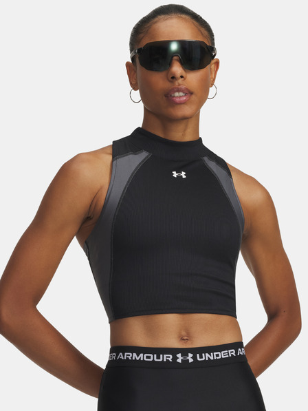 Under Armour Dámské tílko Under Armour UA HG Rib Tank-BLK
