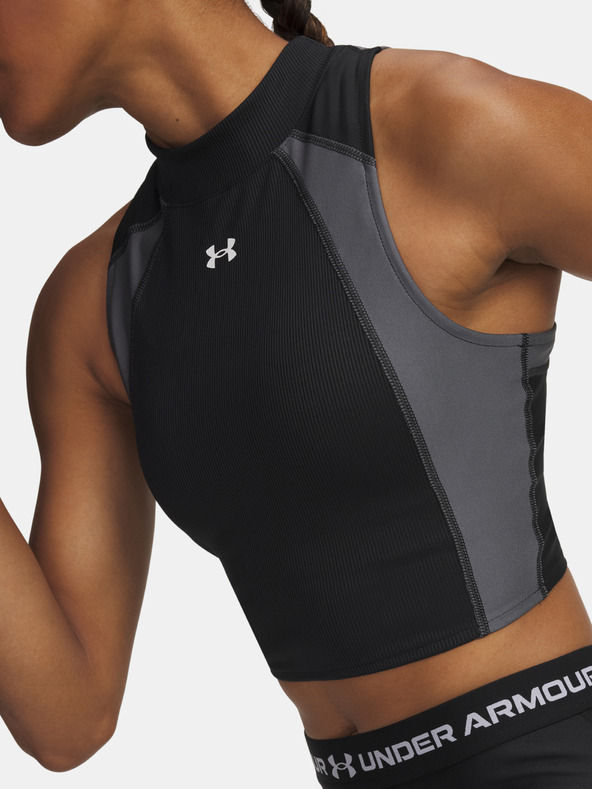 Under Armour Dámské tílko Under Armour UA HG Rib Tank-BLK