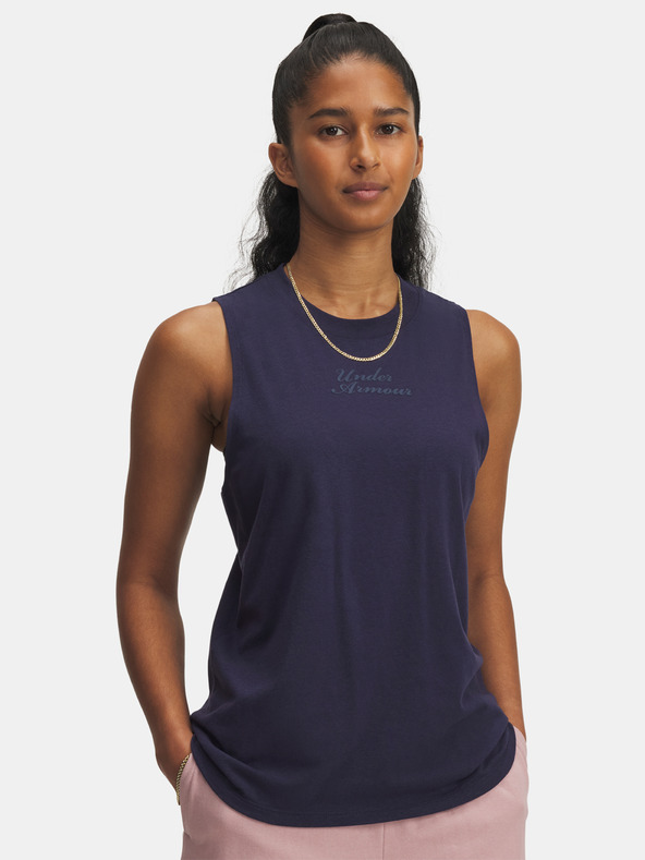 Under Armour Dámské tílko Under Armour UA Varsity Tank-BLU