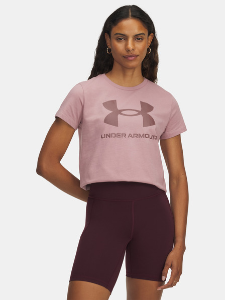 Under Armour Dámské tričko Under Armour UA Logo SS-PNK