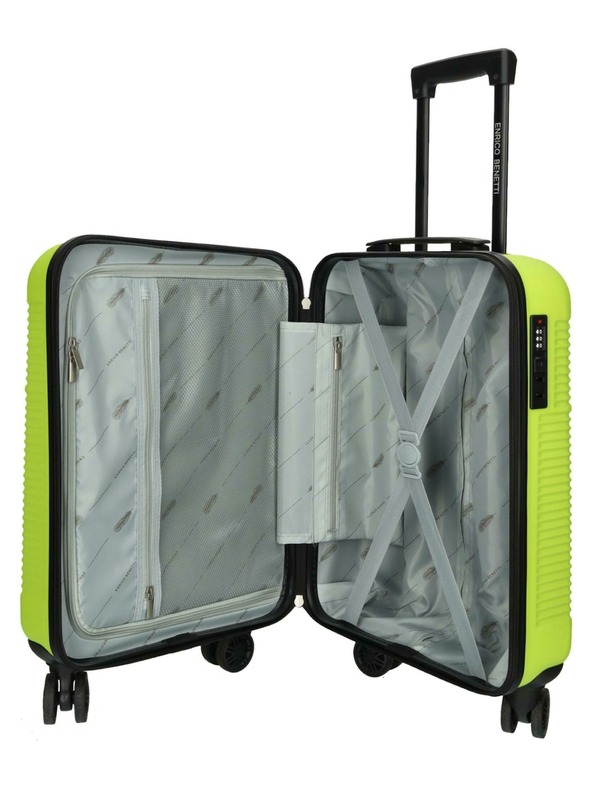 Enrico Benetti Cestovní kufr Enrico Benetti Louisville 39040-50 Lime green