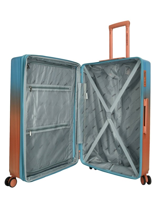 Enrico Benetti Cestovní kufr Enrico Benetti Havana L Salmon