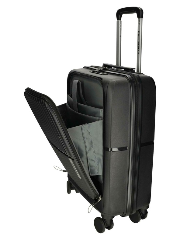 Enrico Benetti Cestovní kufr Enrico Benetti Tokyo 21003 Black