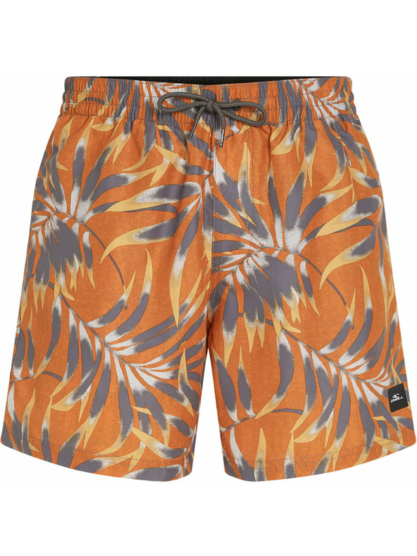 O'Neill O'Neill CALI FLORAL 16'' Pánské plavecké šortky Oranžová