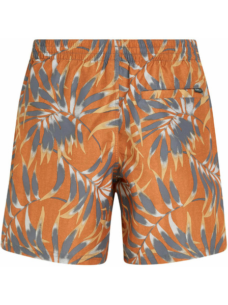 O'Neill O'Neill CALI FLORAL 16'' Pánské plavecké šortky Oranžová