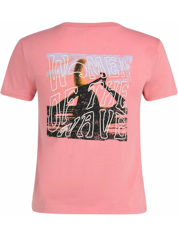 O'Neill O'Neill WOW Dámské tričko Růžová